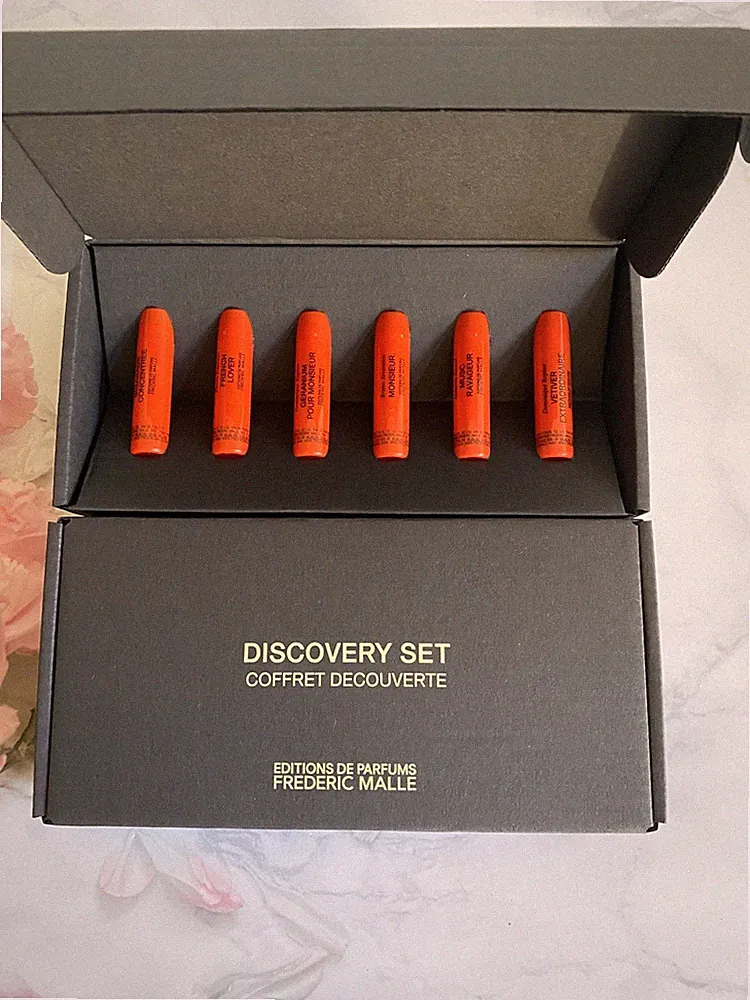 Frederic Malle Coffert Discovery Perfume Set for Men, 6 x 1.2mL Sample Vails