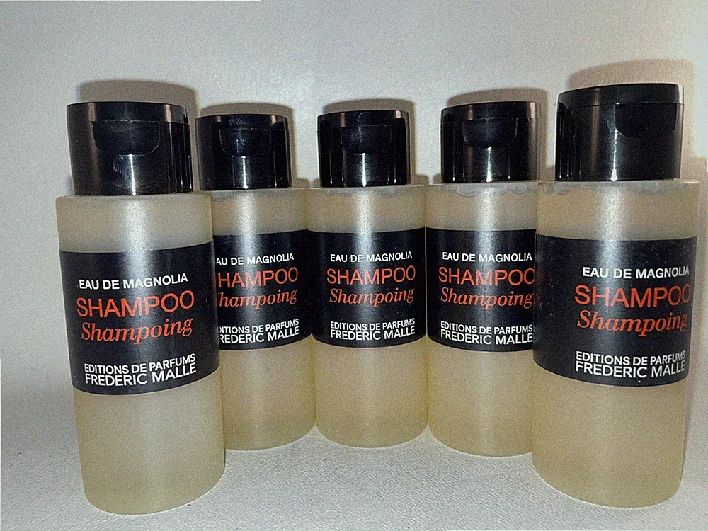 Frederic Malle Magnolia Perfume Hair Shampoo 2.7 Oz 80 ML Travel Sz Set Lot x 5
